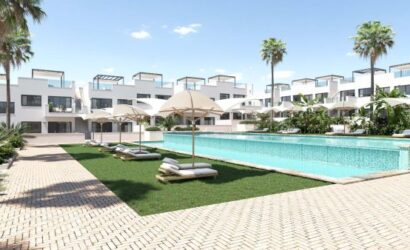 Nye leiligheter Los Balcones utsikt over Torreviejas lagune. Spaniaboligen